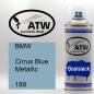 Preview: BMW, Cirrus Blue Metallic, 189: 400ml Sprühdose, von ATW Autoteile West.